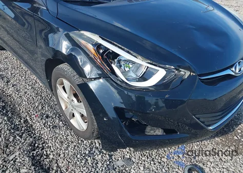 2016 Hyundai Elantra Value Edition from USA, damaged, VIN 5NPDH4AE0GH791008